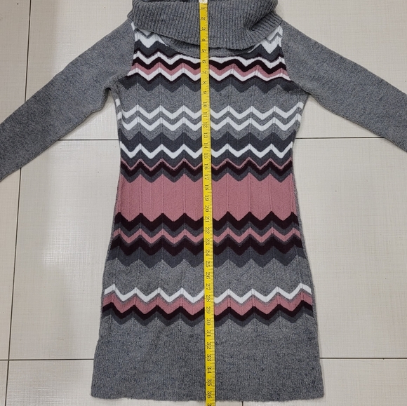 BCBGMaxAzria - Cowl Neck Sweater Dress - Picture 10 of 10